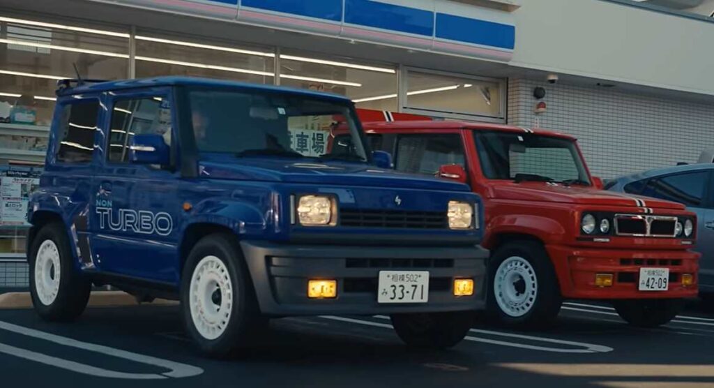 Suzuki Jimny ako Renault 5 turbo