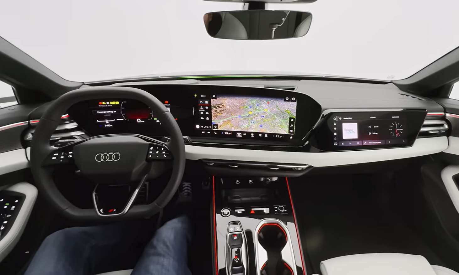 Nové Audi A6 interiér