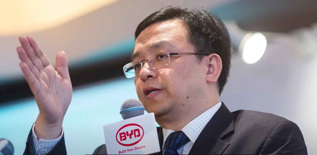 BYD Wang Chuanfu zakladateľ spoločnosti BYD